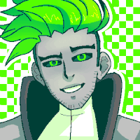 Art of Dyson, a cyborg OC.