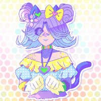 Art of Melody, a pastel Decora OC.