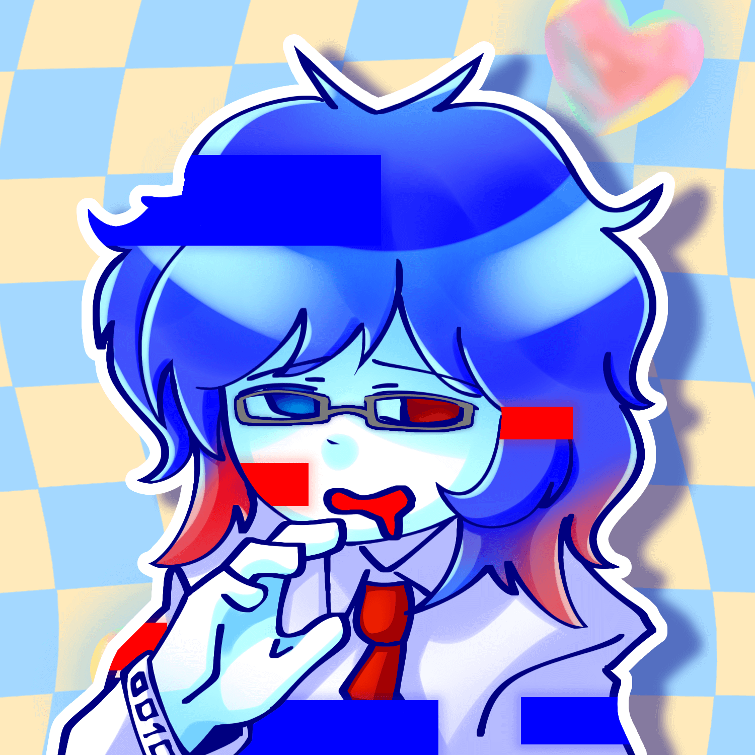 Fan art of Aqua, an OC.
