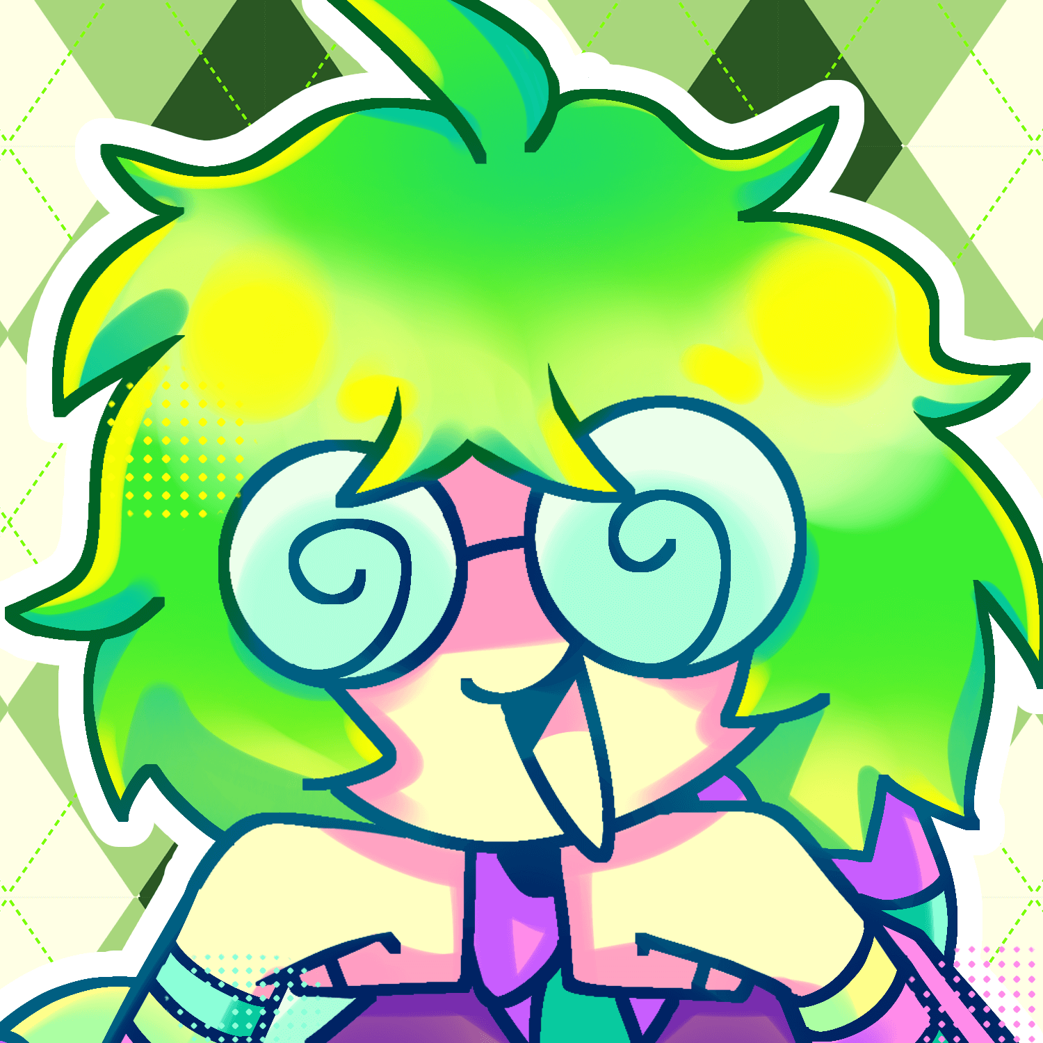 Fan art of Averine, an OC.