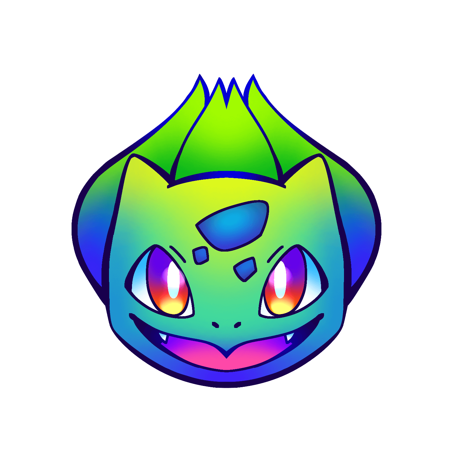 Fan art of Bulbasaur from Pokemon.