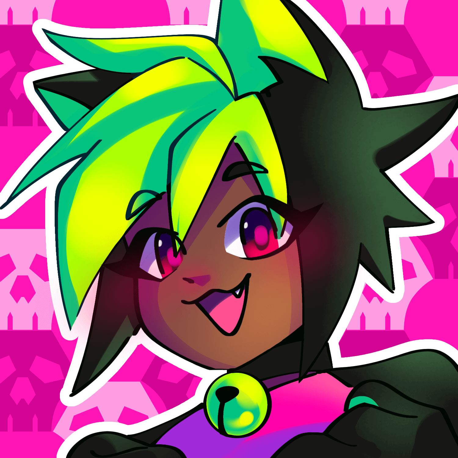 Fan art of catman, an OC.