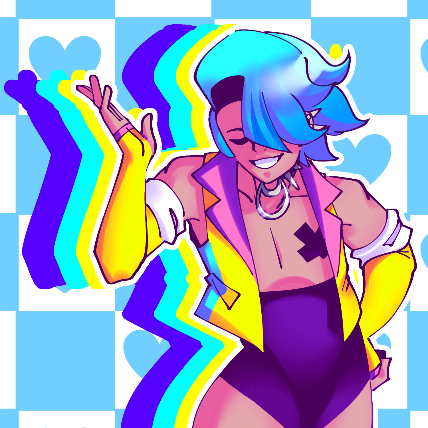 Fan art of Knox, an OC.