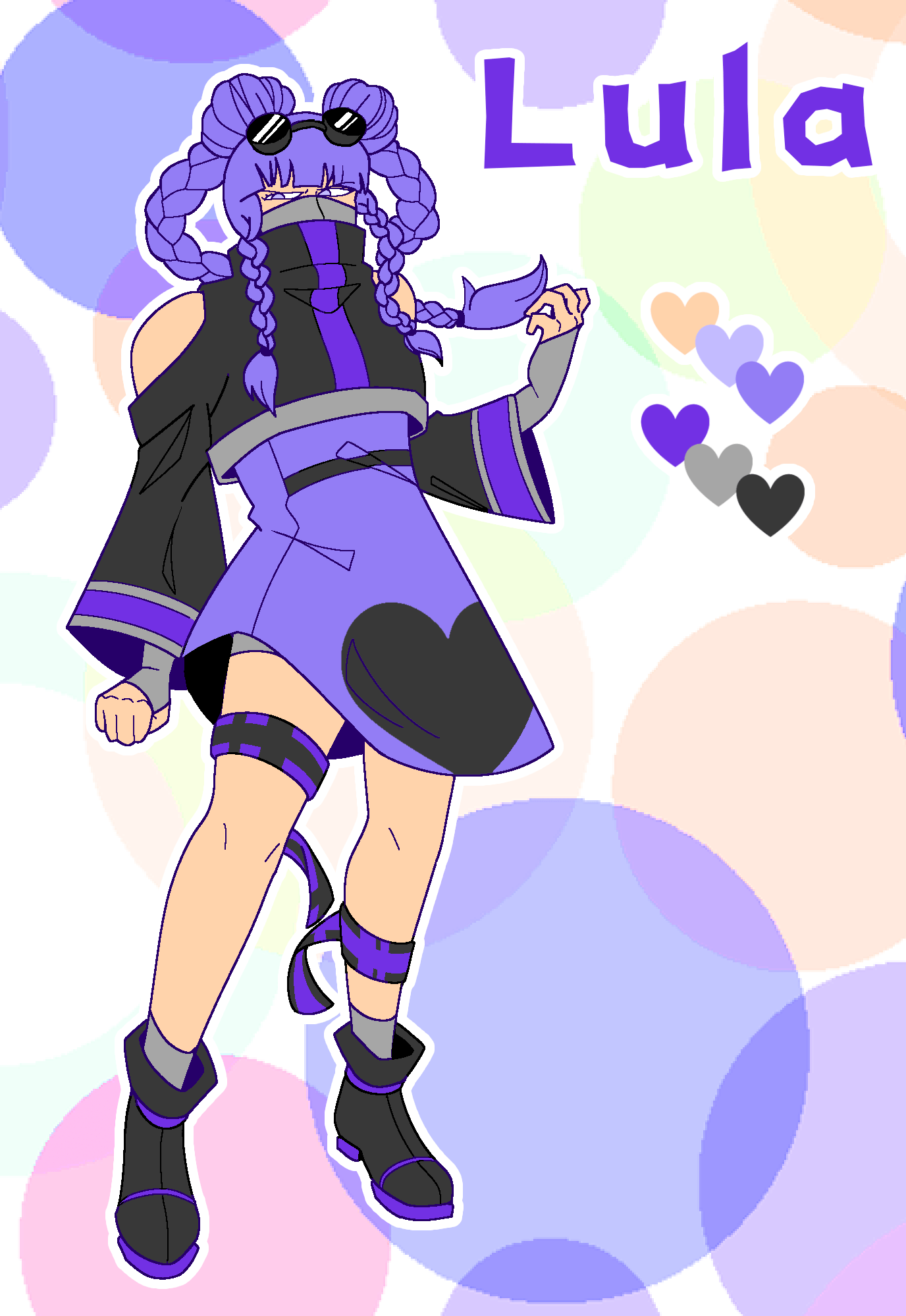 Art of a rave OC, Lula.