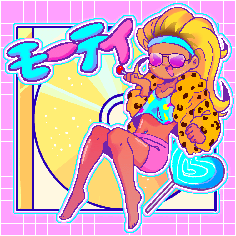 Art of Miami Morty from Pocket Mortys.