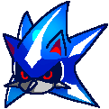 Fan art of Neo Metal Sonic from Sonic Heroes.