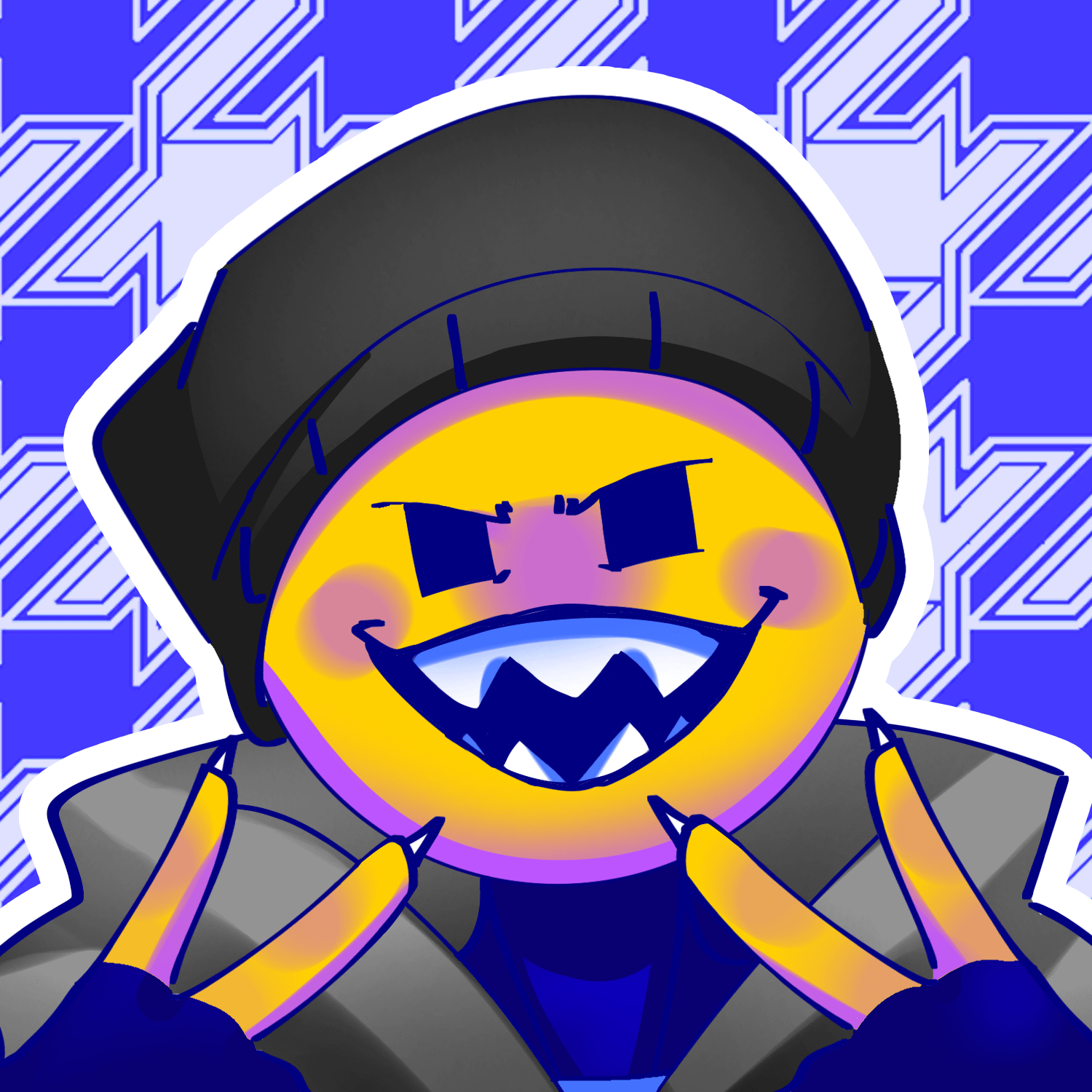 Fan art of P-Stain, an OC.