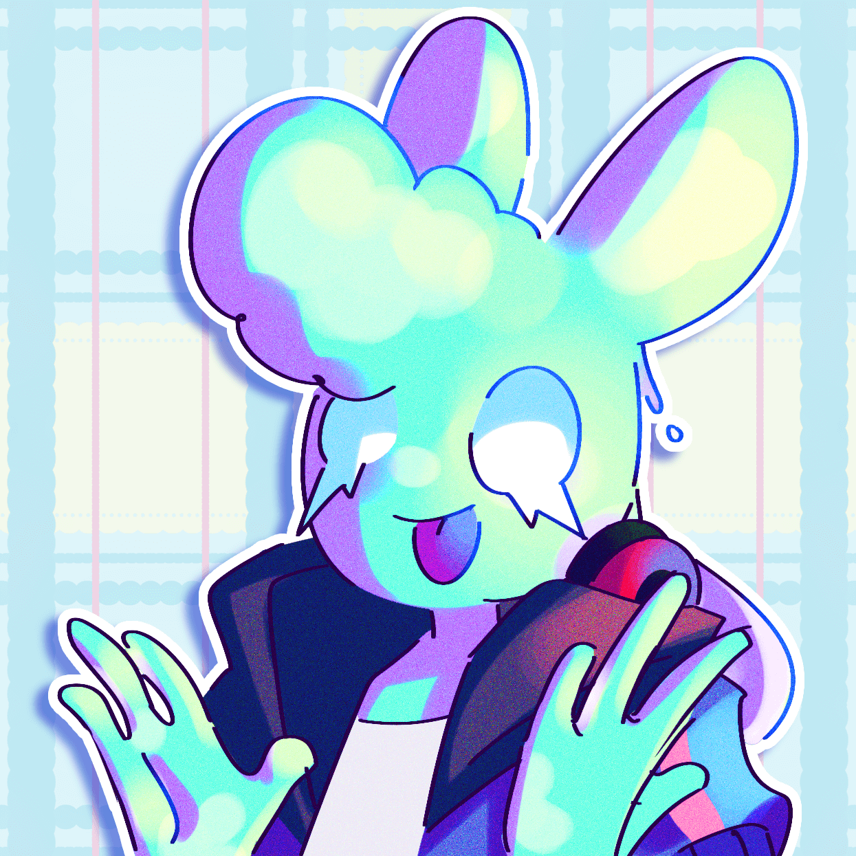 Fan art of Slinky, an OC.