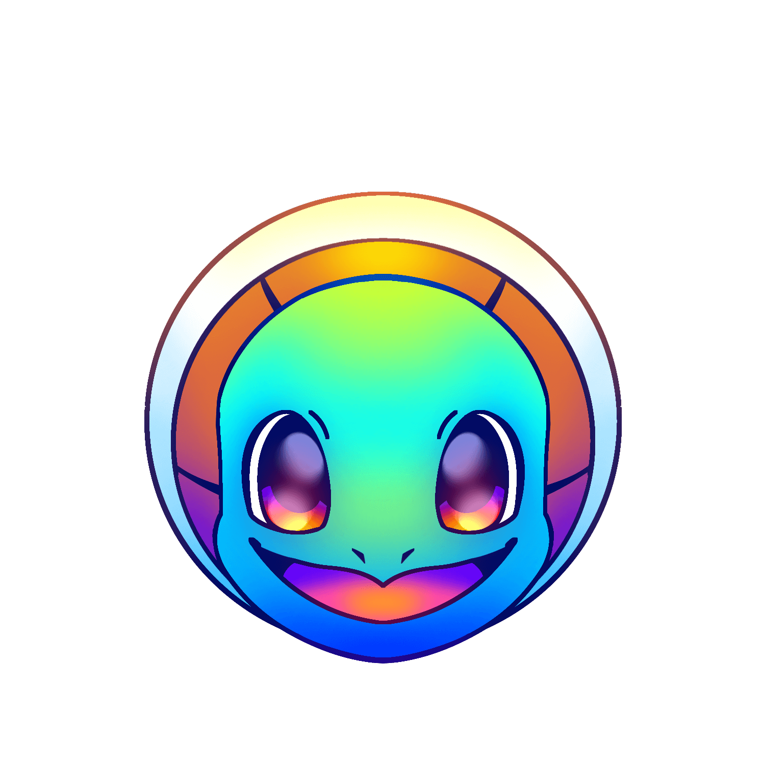 Fan art of Squirtle from Pokemon.