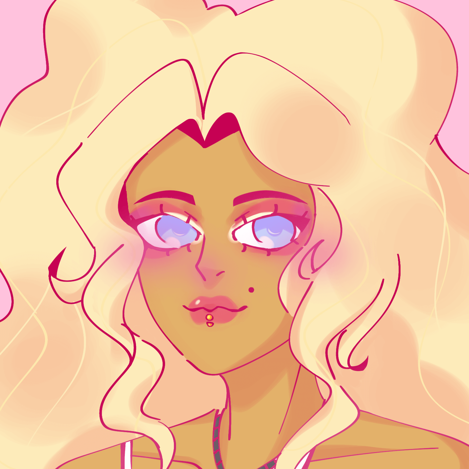 Fan art of Taffy, an OC.