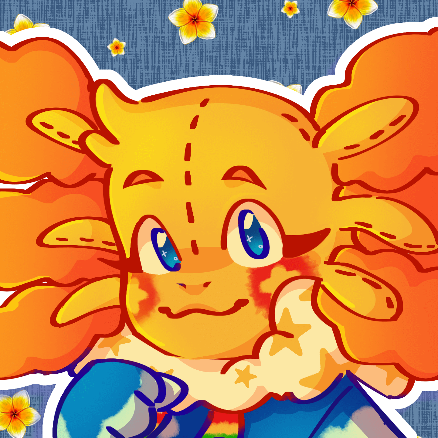 Fan art of Upa, an OC.