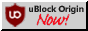 uBlock Origin button.