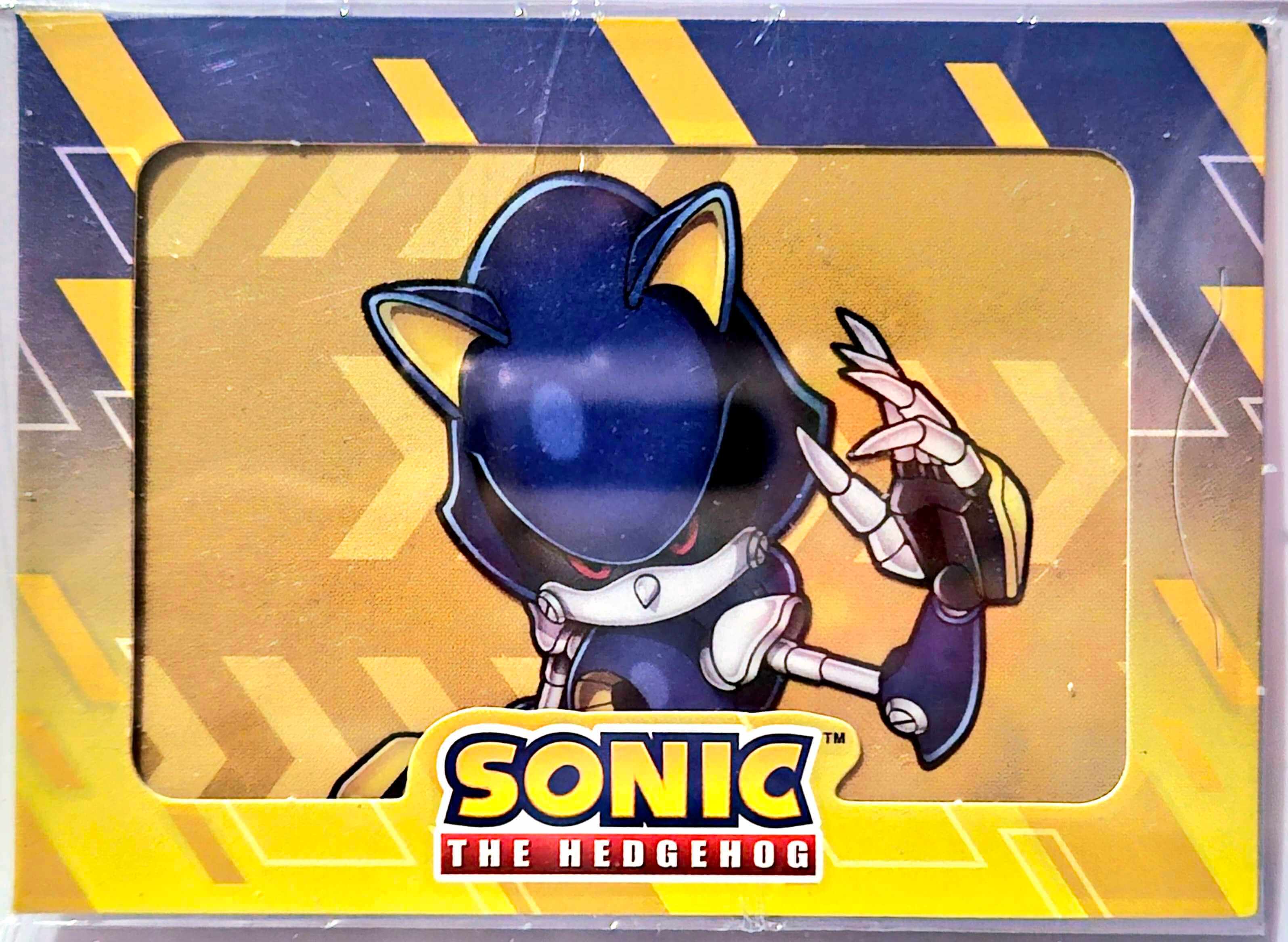 A picture of a Metal Sonic card.