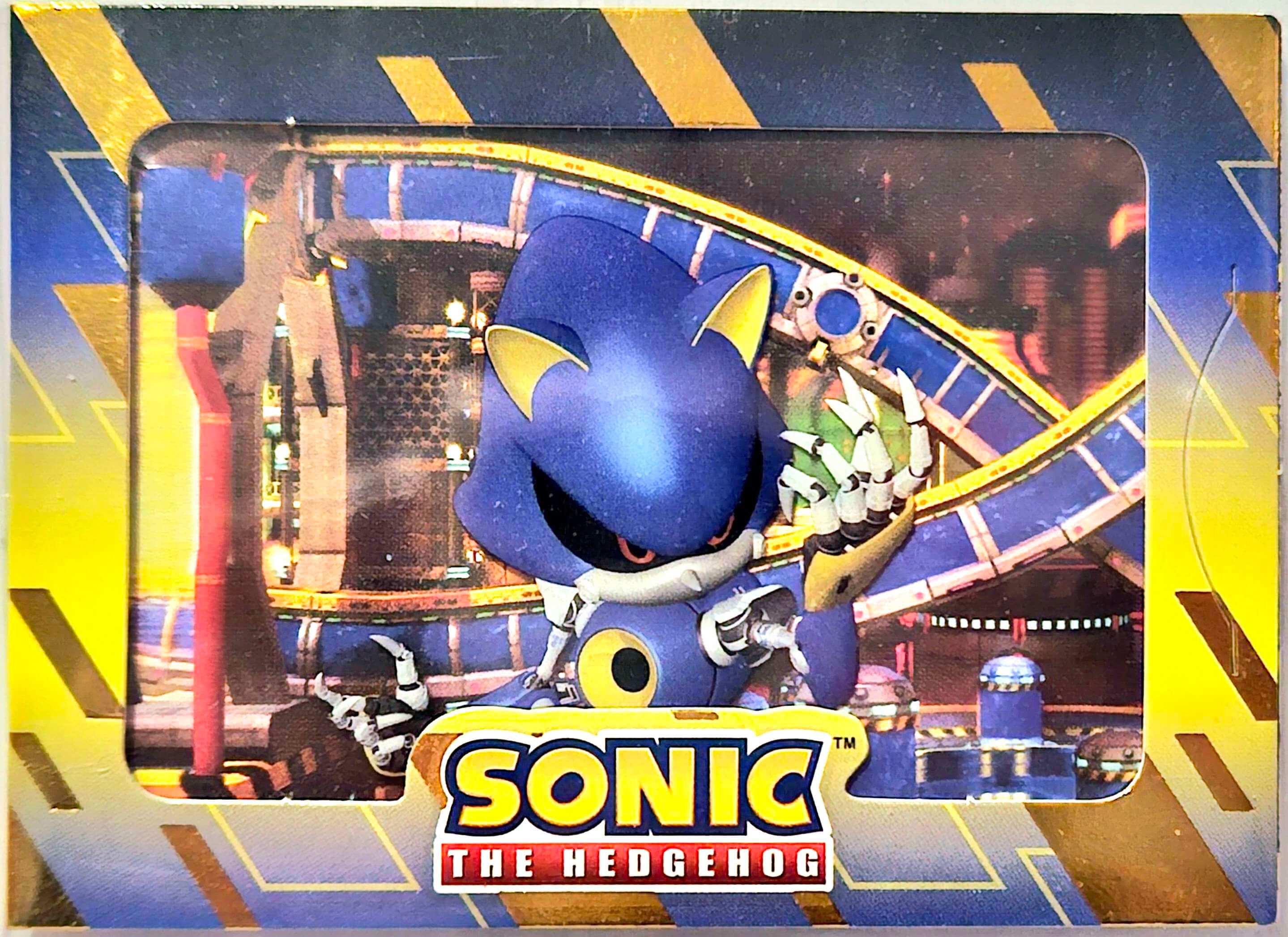 A picture of a Metal Sonic card.