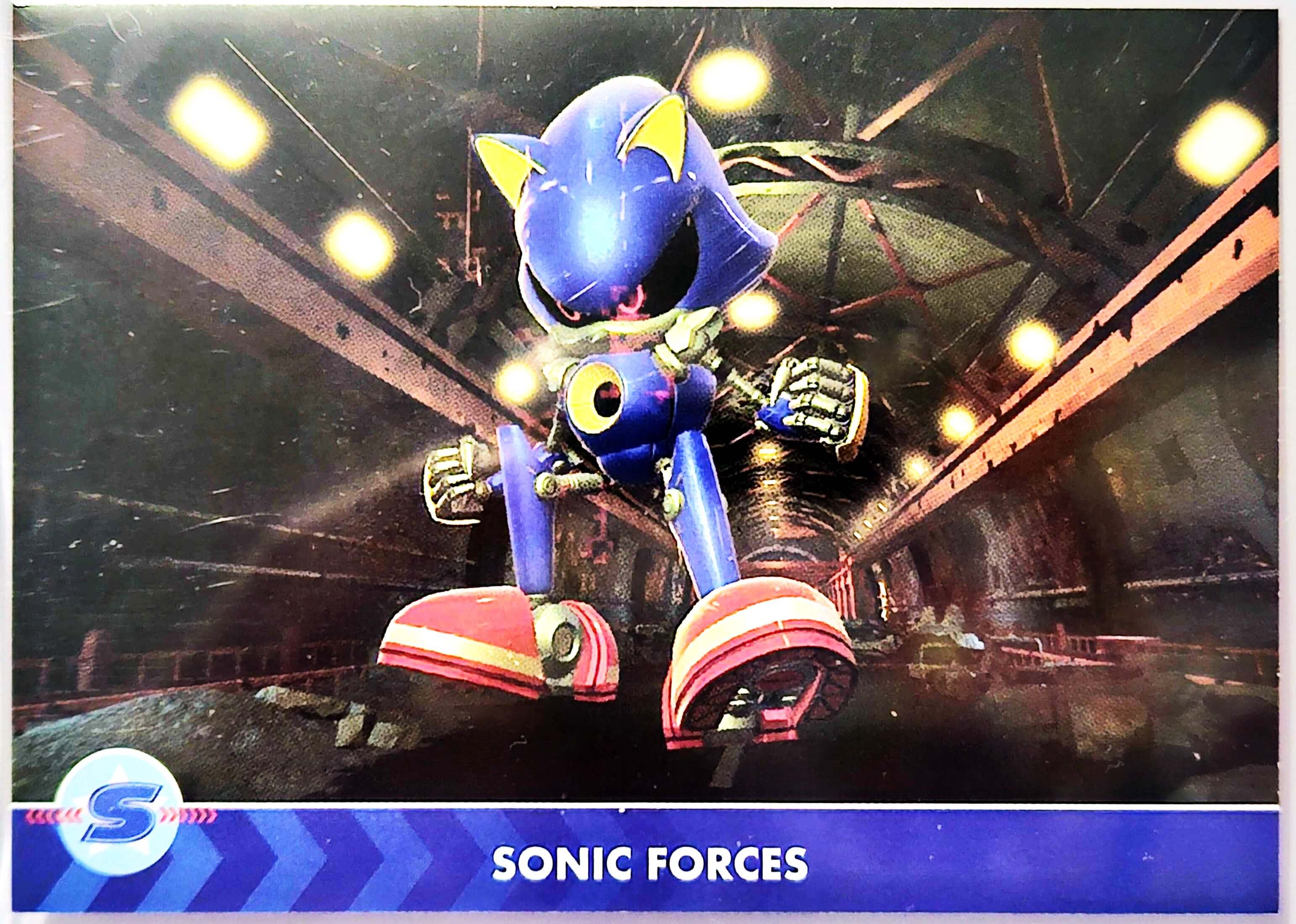 A picture of a Metal Sonic card.