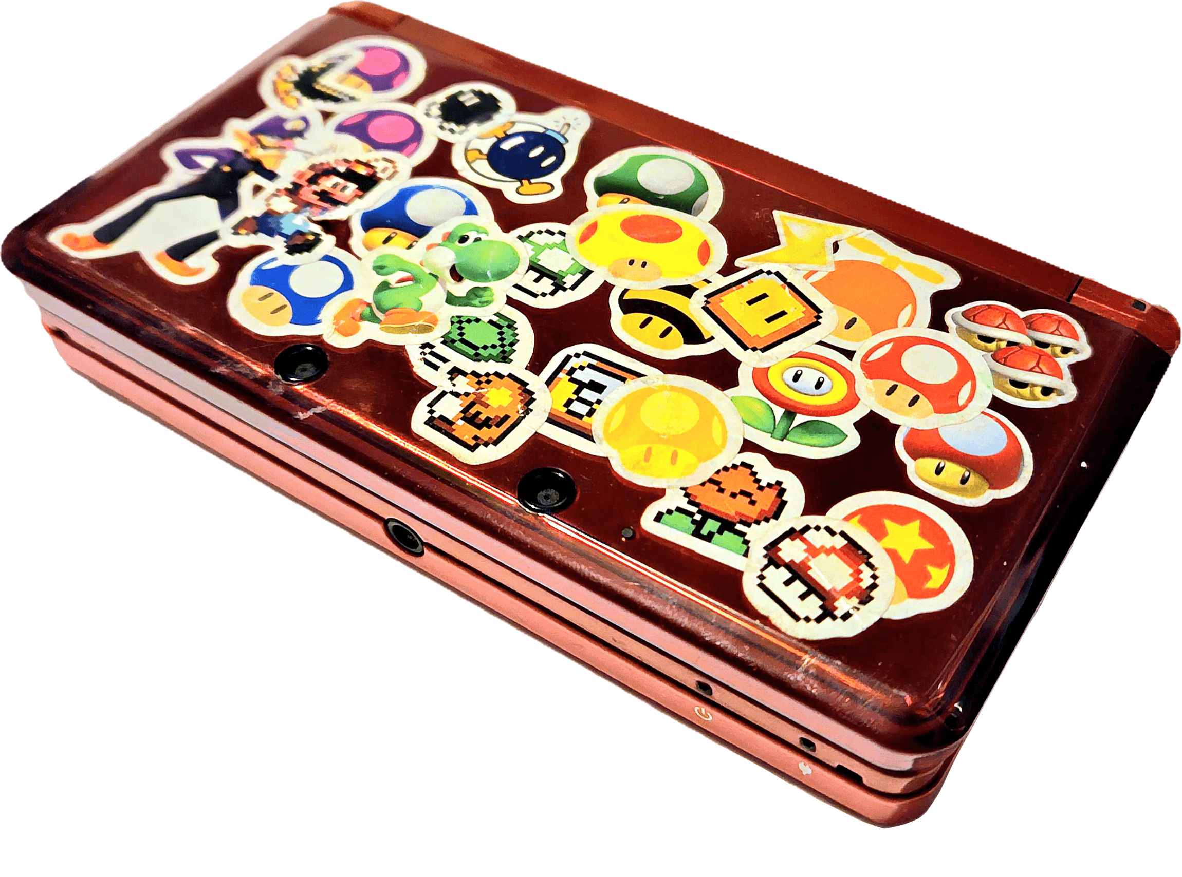 A picture of a Nintendo 3DS.