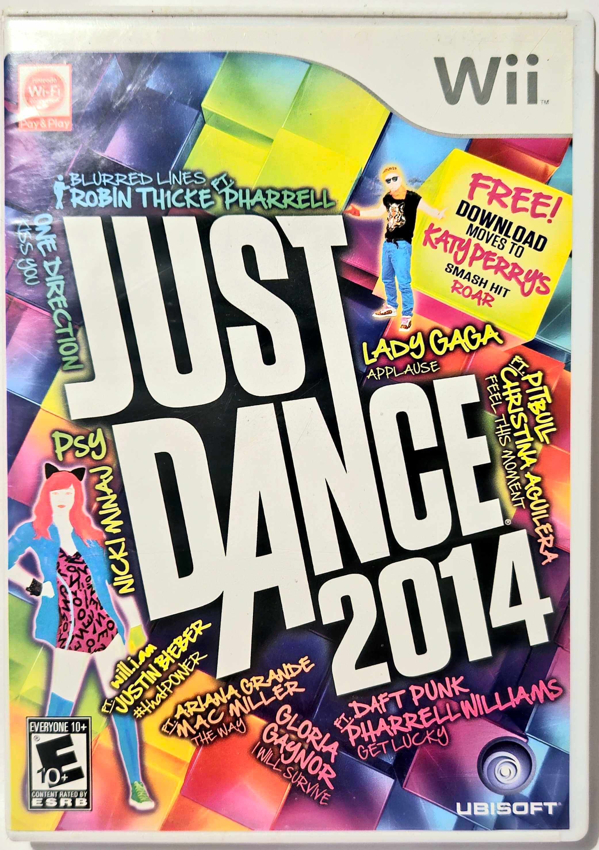 A picture of the Just Dance 2014 game case.