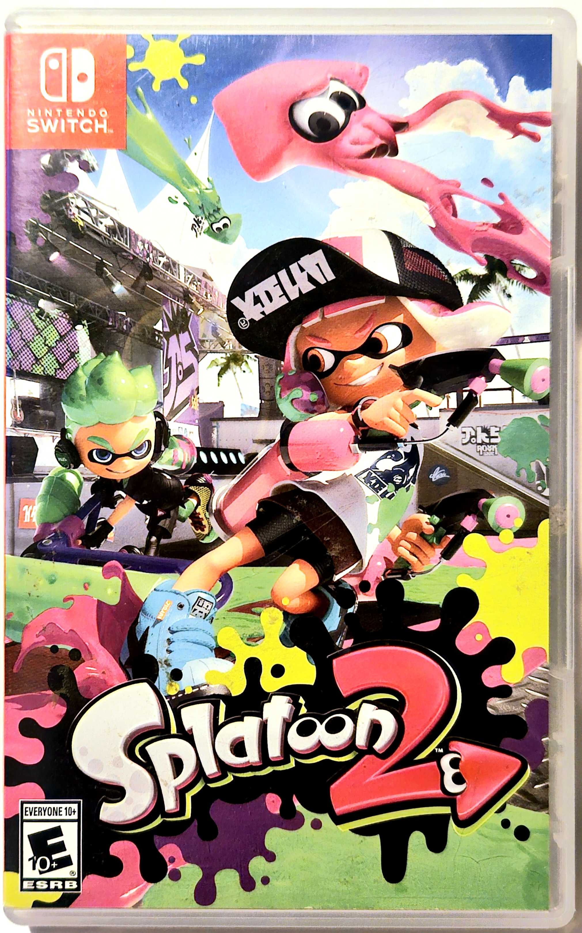 A picture of the Splatoon 2 case.