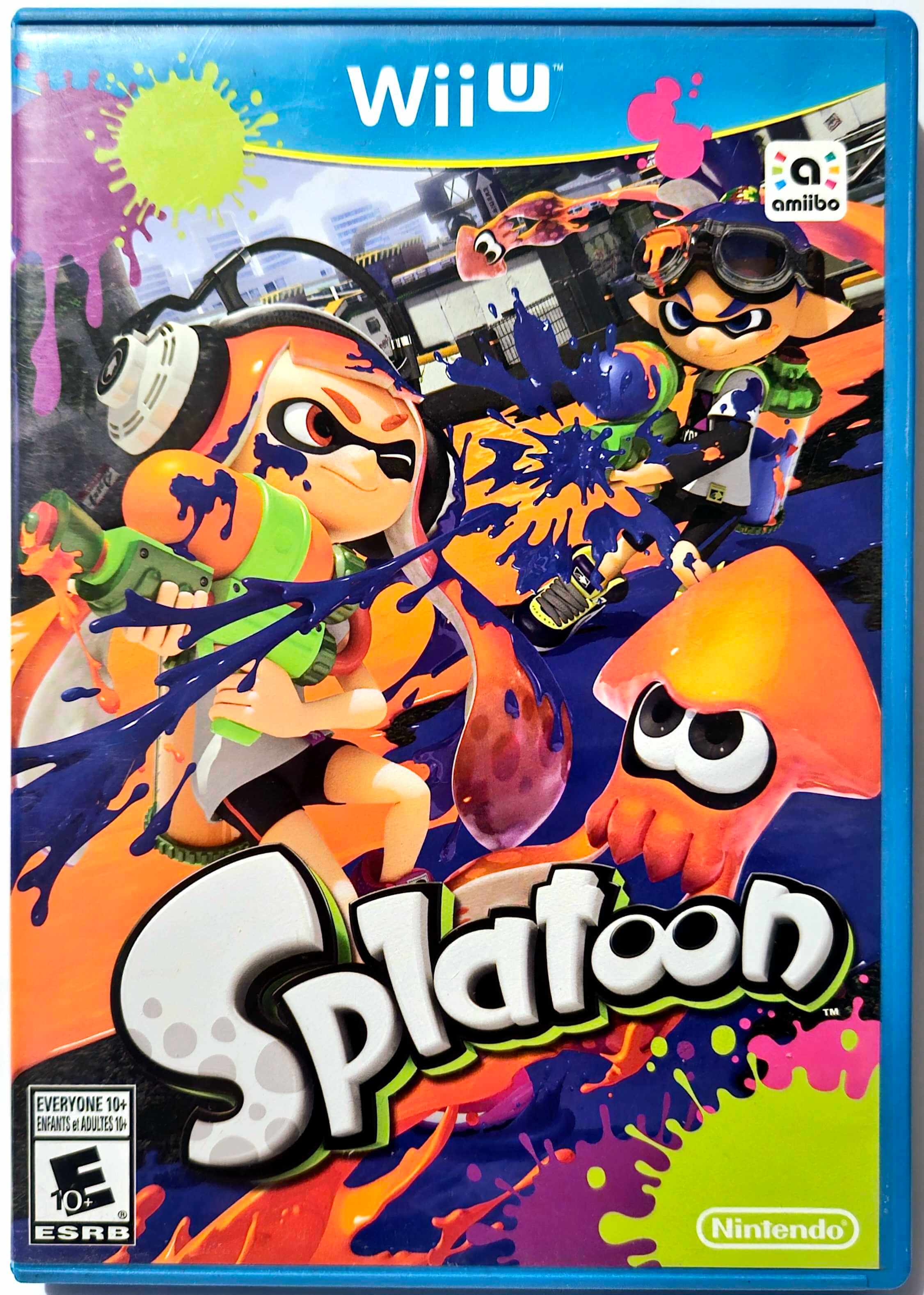 A picture of the Splatoon case.