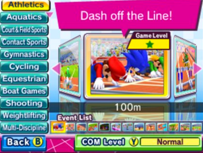 Mario & Sonic at the London 2012 Olympic Games.