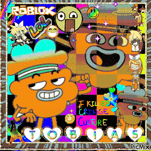 A PicMix of Tobias.