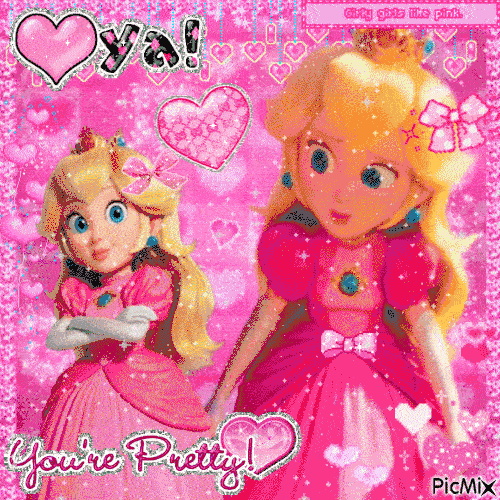 A PicMix of  Princess Peach.