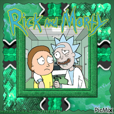 A PicMix of Rick and Morty.