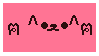 Kaomoji stamp.