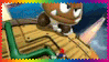 Super Mario Galaxy stamp.
