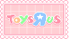 Toys R Us stamp.